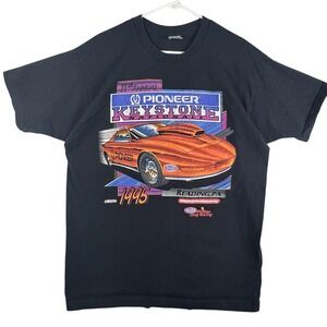 Vintage NHRA Keystone Nationals Shirt Mens XL Drag Racing Pioneer 1995‎ USA 90s
